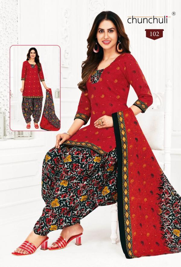 Suryajyoti Chunchuli Preksha Vol-1Cotton Exclusive Readymade Suit